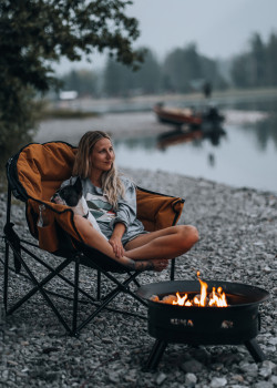 HEATED CAMP CHAIR