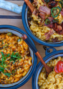 Kuma Kitchen - Mac and Cheese 3 Ways