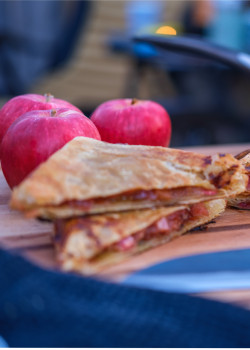 Kuma Kitchen - Campsite Puff Pastry Apple Turnover Recipe