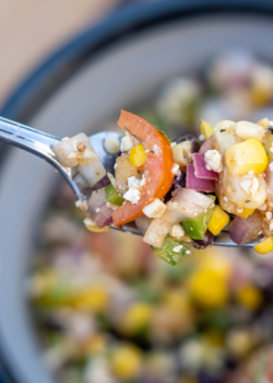 Kuma Kitchen - Warm Corn Salad Recipe