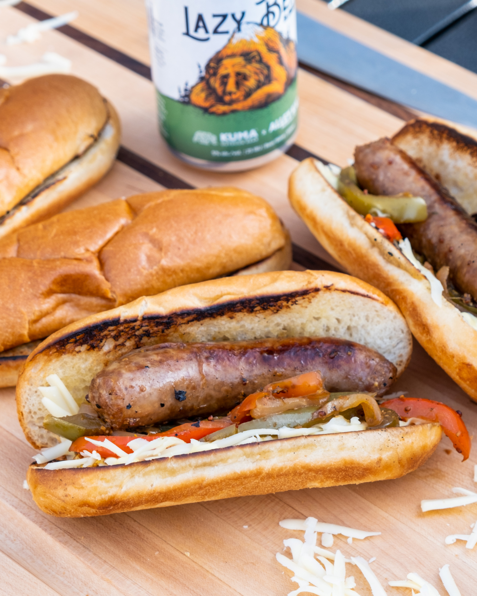 Lazy Bear Beer Braised Brats from Kuma Outdoor Gear