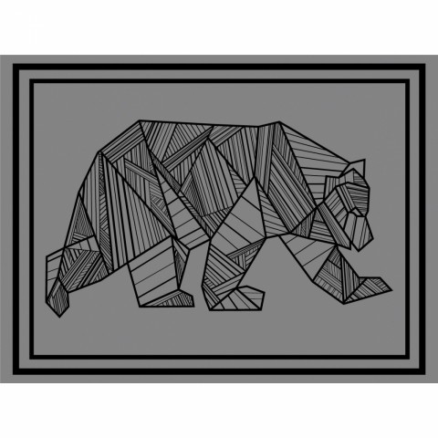 Bear Outdoor Mat - 12’ x 9’