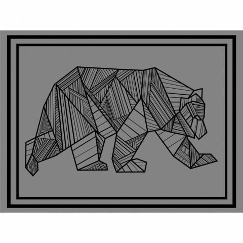 Bear Outdoor Mat - 12’ x 9’