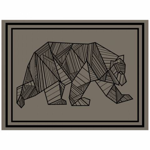 Bear Outdoor Mat - 12’ x 9’