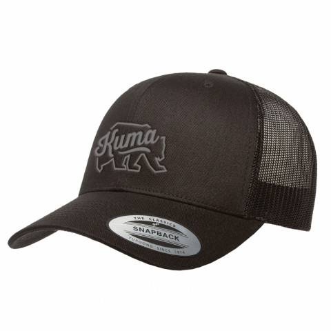 2-Tone Black Embroidered Hat