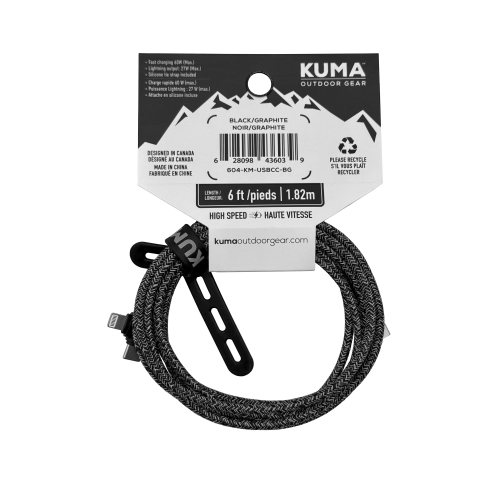 Kuma 2 in 1 Charging Cable
