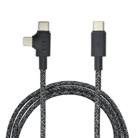 Kuma 2 in 1 Charging Cable