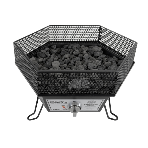 Off-Grid Hex Fire Bowl