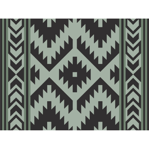 Sante Fe Boho Outdoor Mat - 12’ x 9’