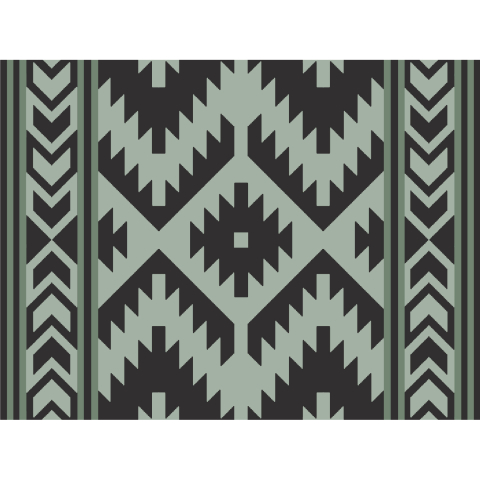 Sante Fe Boho Outdoor Mat - 12’ x 9’