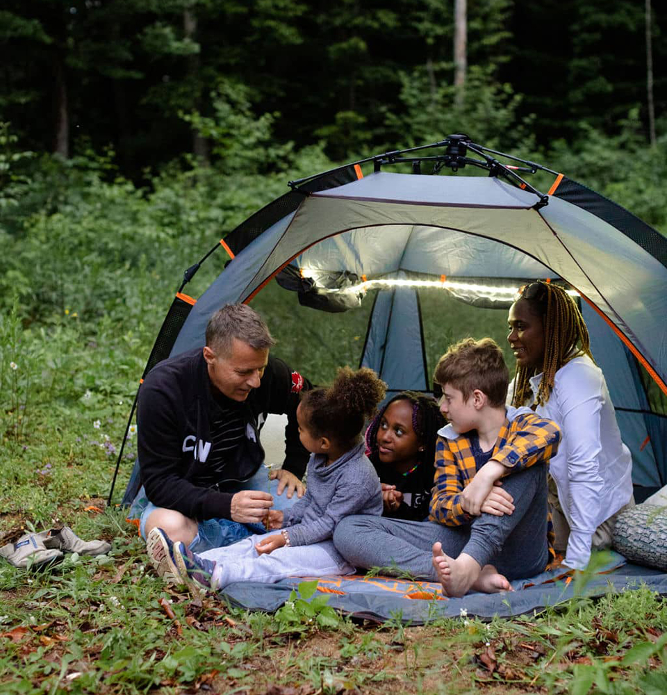 Family camping