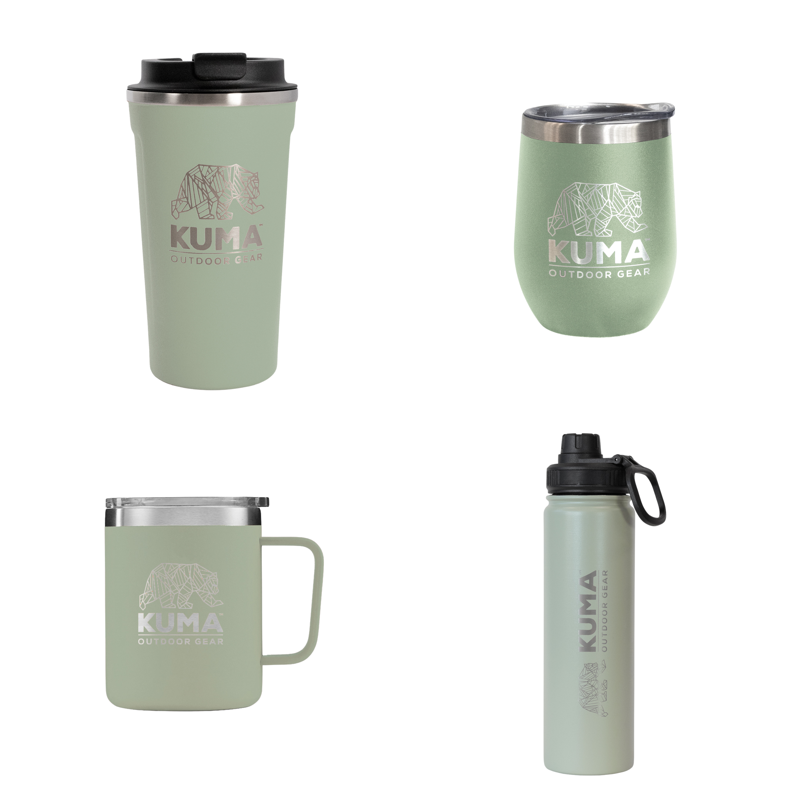 Sage Green Collection - Drinkware Collection