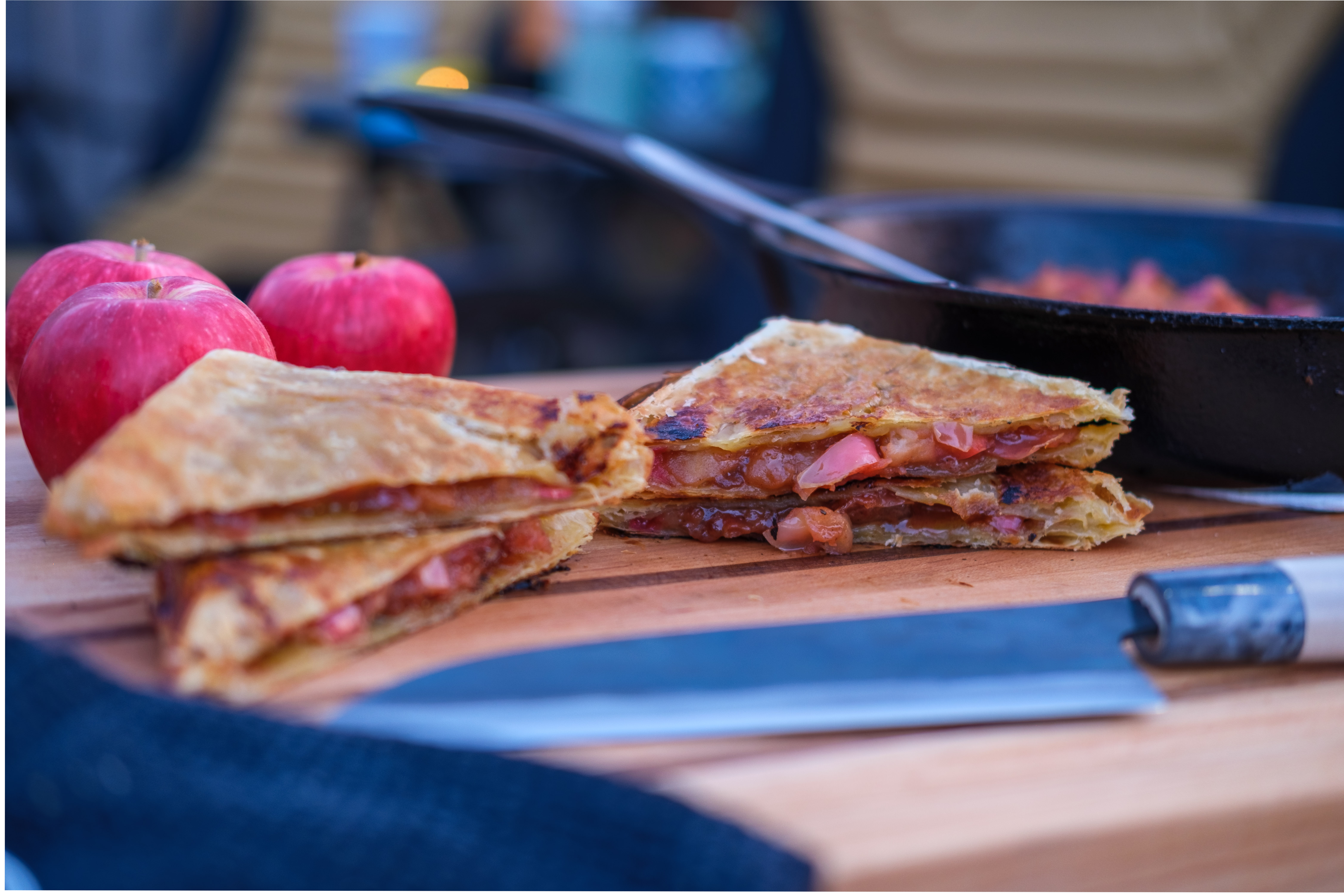 Campsite Puff Pastry Apple Turnover